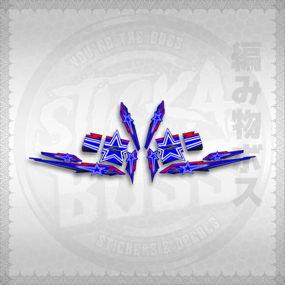 STICKER DECALS for AEROX 155 V2 MALAYSIAN (AV2NESTMO01) By STICKABOSS (SOFIE LAMINATED WATERPROOF)