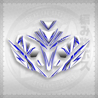 STICKER DECALS for MIO 4 (MIRGADEFOWH) By STICKABOSS (SOFIE LAMINATED WATERPROOF)