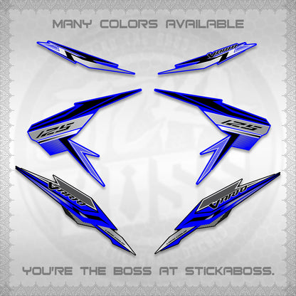 CLICK V2 VARIO DECALS (ATLAS APPOLO) STICKER DECALS By STICKABOSS