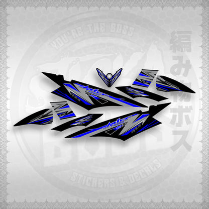 STICKER DECALS for MIO SOUL I (MSISTCA) By STICKABOSS (SOFIE LAMINATED WATERPROOF)