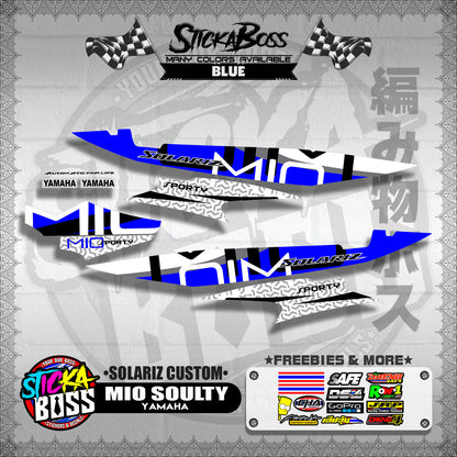 MIO SOULTY DECALS ( SOLARIZ CUSTOM )【WITH FREEBIES】