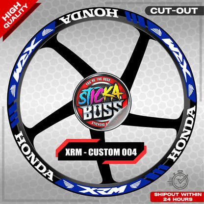 XRM MAG STICKER SET ( 2 MAGS ) - CUSTOM 004 | VINYL WATERPROOF CUT-OUT DECALS