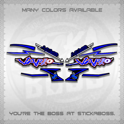 CLICK V2 INDO/MALAY VARIO DECALS (GRAFITY VARIO MOTIF)STICKER DECALS BY STICKABOSS
