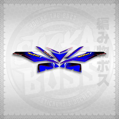 STICKER DECALS for MIO I 125 (MIIMXSODO) By STICKABOSS (SOFIE LAMINATED WATERPROOF)
