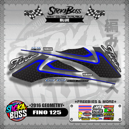 FINO 125 DECALS ( 2016 GEOMETRY )【WITH FREEBIES】