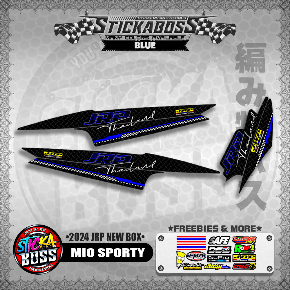 MIO SPORTY STICKER DECALS ( 2024 JRP NEW BOX )【WITH FREEBIES】