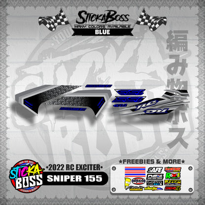 SNIPER 155 DECALS ( 2022 RC EXCITER )【WITH FREEBIES】