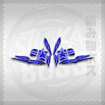 STICKER DECALS for AEROX 155 V2 MALAYSIAN (AV2NESTMO01) By STICKABOSS (SOFIE LAMINATED WATERPROOF)