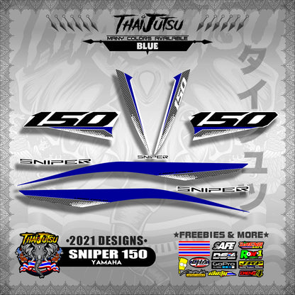 SNIPER 150 DECALS ( 2021 DESIGNS )【WITH FREEBIES】