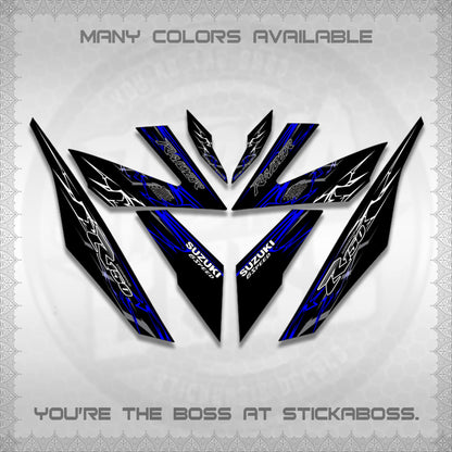 RAIDER 150 Fi DECALS (2026 CUSTOM LIGHTNING)STICKER DECALS By STICKABOSS