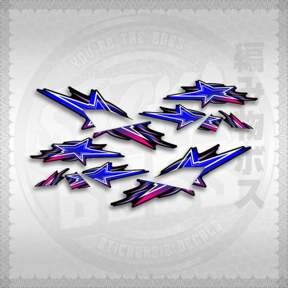 STICKER DECALS for NMAX V2 INDO (NV22002STLI) By STICKABOSS (SOFIE LAMINATED WATERPROOF)