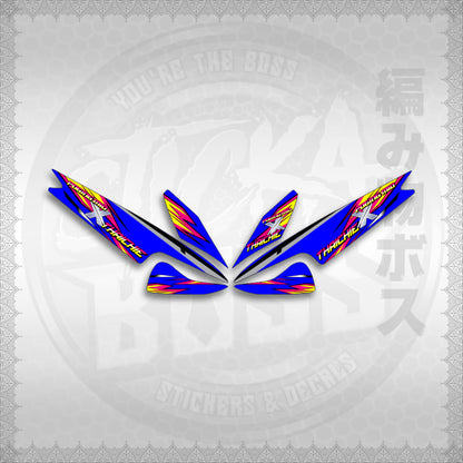 STICKER DECALS for MIO 1 (MIRPOXTH) By STICKABOSS (SOFIE LAMINATED WATERPROOF)