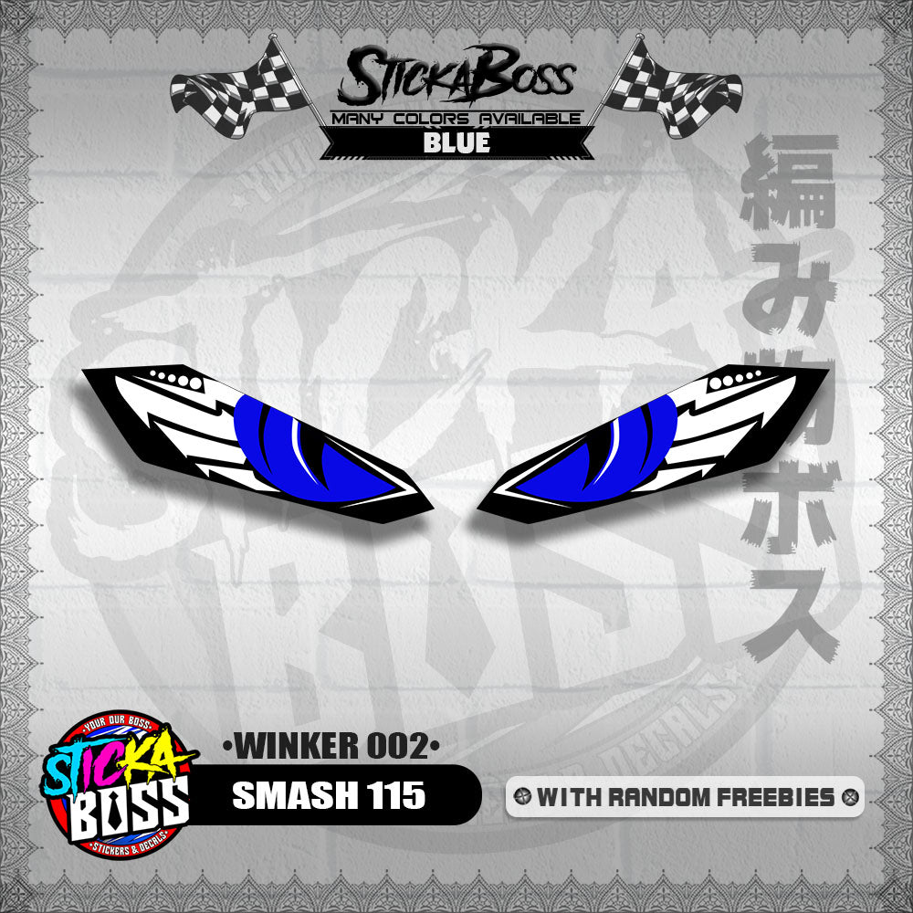 SMASH 115 (WINKER 002) TRANSPARENT【WITH FREEBIES】
