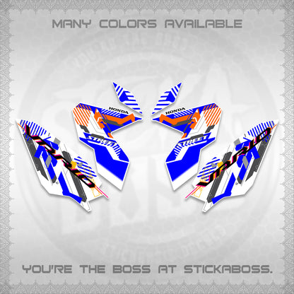 CLICK 125 V3 VARIO FOR WHITE DECALS (2026 STREET STYLE EDITION) STICKER DECALS By STICKABOSS