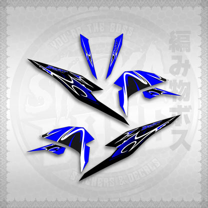 STICKER DECALS for BEAT FI V3 (BV325LENEMOHO) By STICKABOSS (SOFIE LAMINATED WATERPROOF)