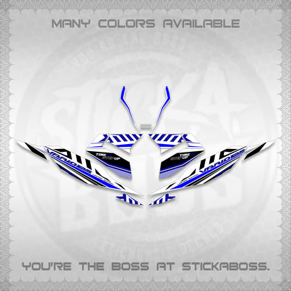 CLICK 125 V4 VARIO FOR WHITE DECALS (2026 VR0007 DESIGN) STICKER KITS By STICKABOSS