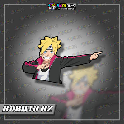 NARUTO PART 2 | ANIME PEEKER STICKER【VINYL PRINTED】( LAMINATED / WATERPROOF )