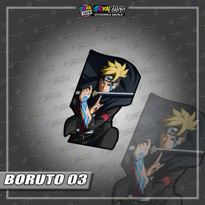 NARUTO PART 2 | ANIME PEEKER STICKER【VINYL PRINTED】( LAMINATED / WATERPROOF )