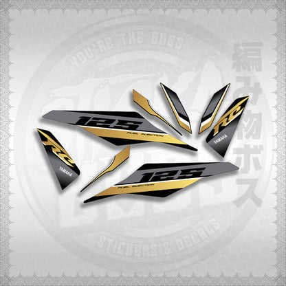 MIO I 125 M3 DASH RC EDITION STICKER DECALS By STICKABOSS (SOFIE LAMINATED WATERPROOF)