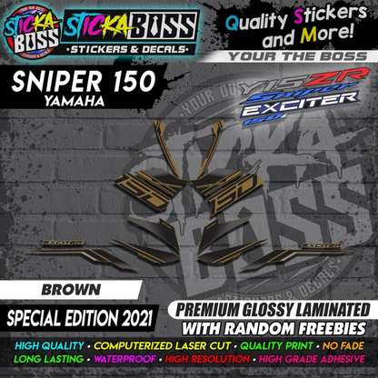 SNIPER 150 Stock Decals ( Special Edition 2021 ) [ MALAYSIAN CONCEPT / EXCITER 150 / Y15ZR ]