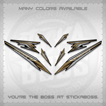 CLICK 160 VARIO DECAL(2026 SHARP 00-A1 DESIGN)STICKER DECALS By STICKABOSS