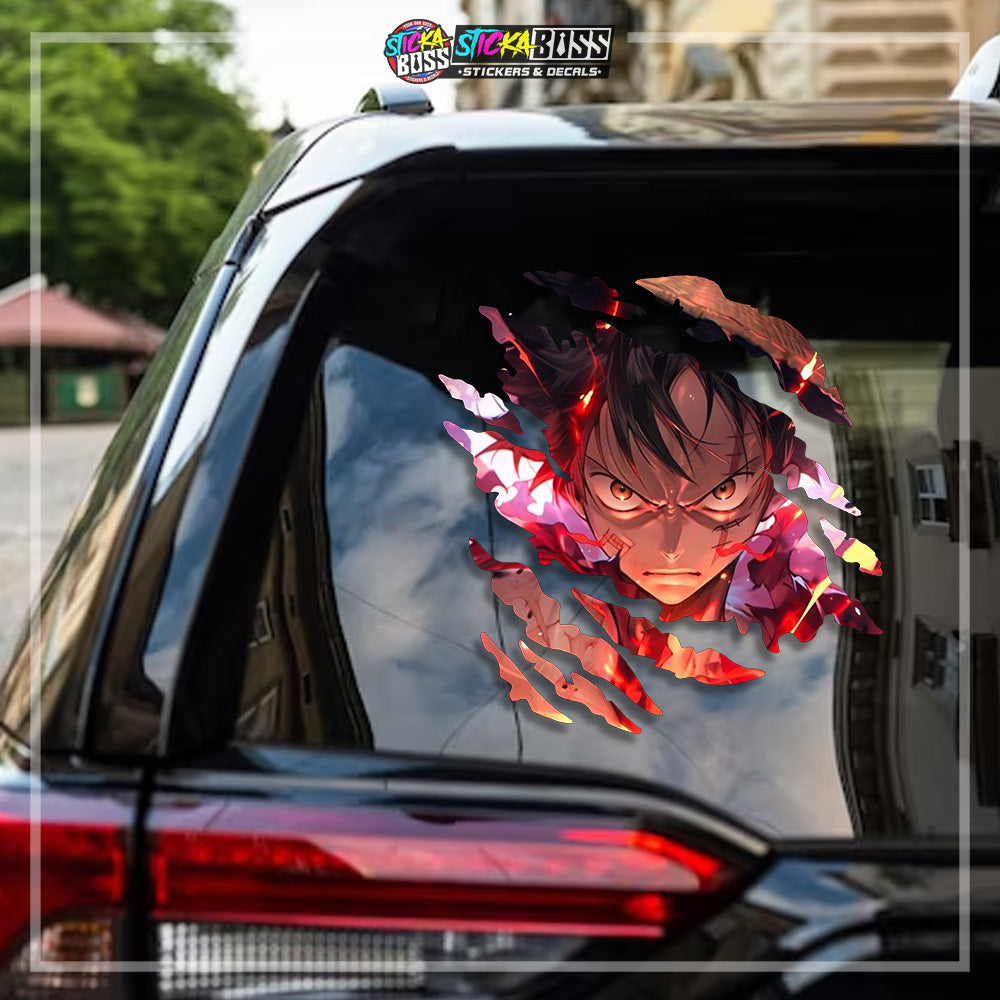 ONE PIECE PART 1 | ANIME SCRATCH STICKER【VINYL PRINTED】( LAMINATED / WATERPROOF )【Stickaboss】