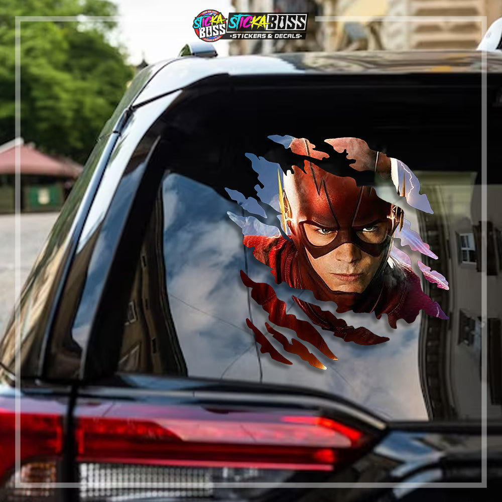 JUSTICE LEAGUE PART 1 | ANIME SCRATCH STICKER【VINYL PRINTED】( LAMINATED / WATERPROOF )【Stickaboss】