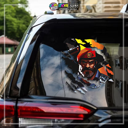 VALORANT | ANIME SCRATCH STICKER【VINYL PRINTED】( LAMINATED / WATERPROOF )【Stickaboss】