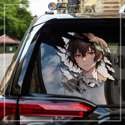 BONGOU STRAY DOGS | ANIME SCRATCH STICKER【VINYL PRINTED】( LAMINATED / WATERPROOF )【Stickaboss】 (Copy)
