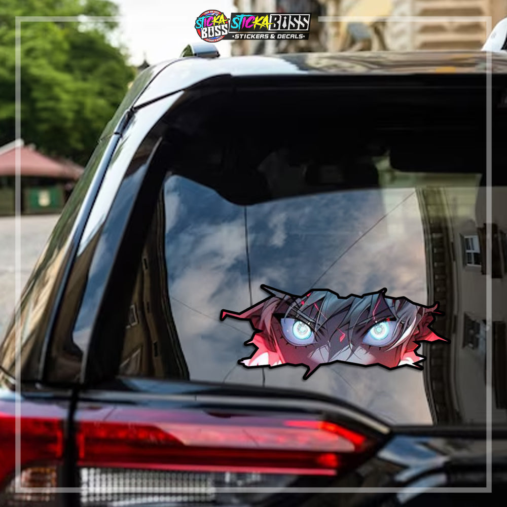 HUNTER X HUNTER | CRACK PEEKERS  ( ANIME VINYL STICKER DECALS )【Stickaboss】