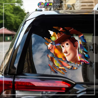 TOY STORY| ANIME SCRATCH STICKER【VINYL PRINTED】( LAMINATED / WATERPROOF )【Stickaboss】