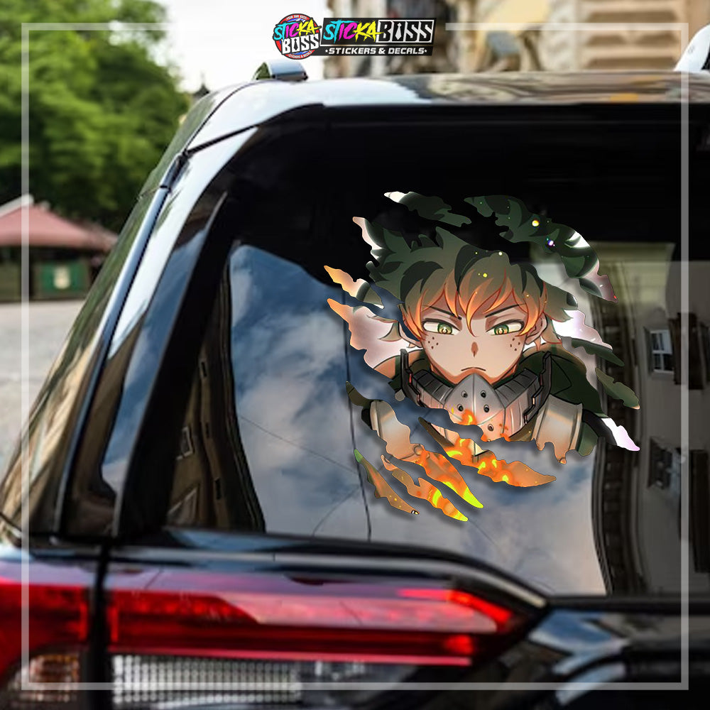 MY HERO ACADEMIA | ANIME SCRATCH STICKER【VINYL PRINTED】( LAMINATED / WATERPROOF )【Stickaboss】