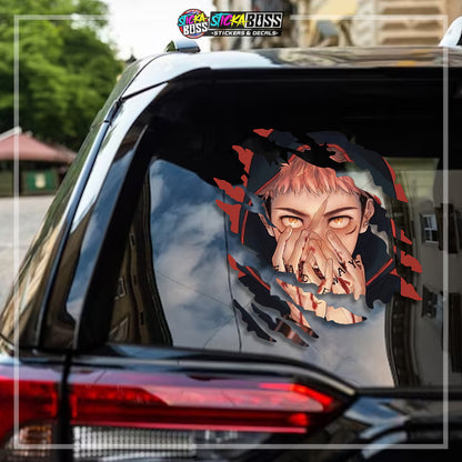 JUJUTSU KAISEN PART 2 | ANIME SCRATCH STICKER【VINYL PRINTED】( LAMINATED / WATERPROOF )【Stickaboss】