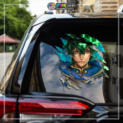 BLACK CLOVER | ANIME SCRATCH STICKER【VINYL PRINTED】( LAMINATED / WATERPROOF )