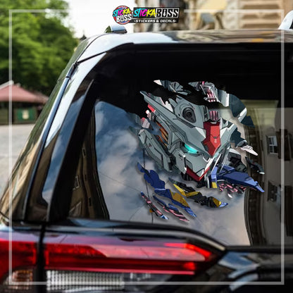 GUNDAM PART 1 | ANIME SCRATCH STICKER【VINYL PRINTED】( LAMINATED / WATERPROOF )【Stickaboss】