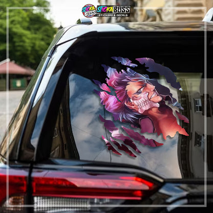 BLEACH | ANIME SCRATCH STICKER【VINYL PRINTED】( LAMINATED / WATERPROOF )【Stickaboss】