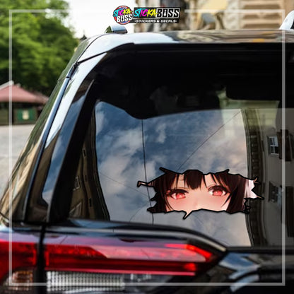 KAKEGURUI | CRACK PEEKERS  ( ANIME VINYL STICKER DECALS )【Stickaboss】