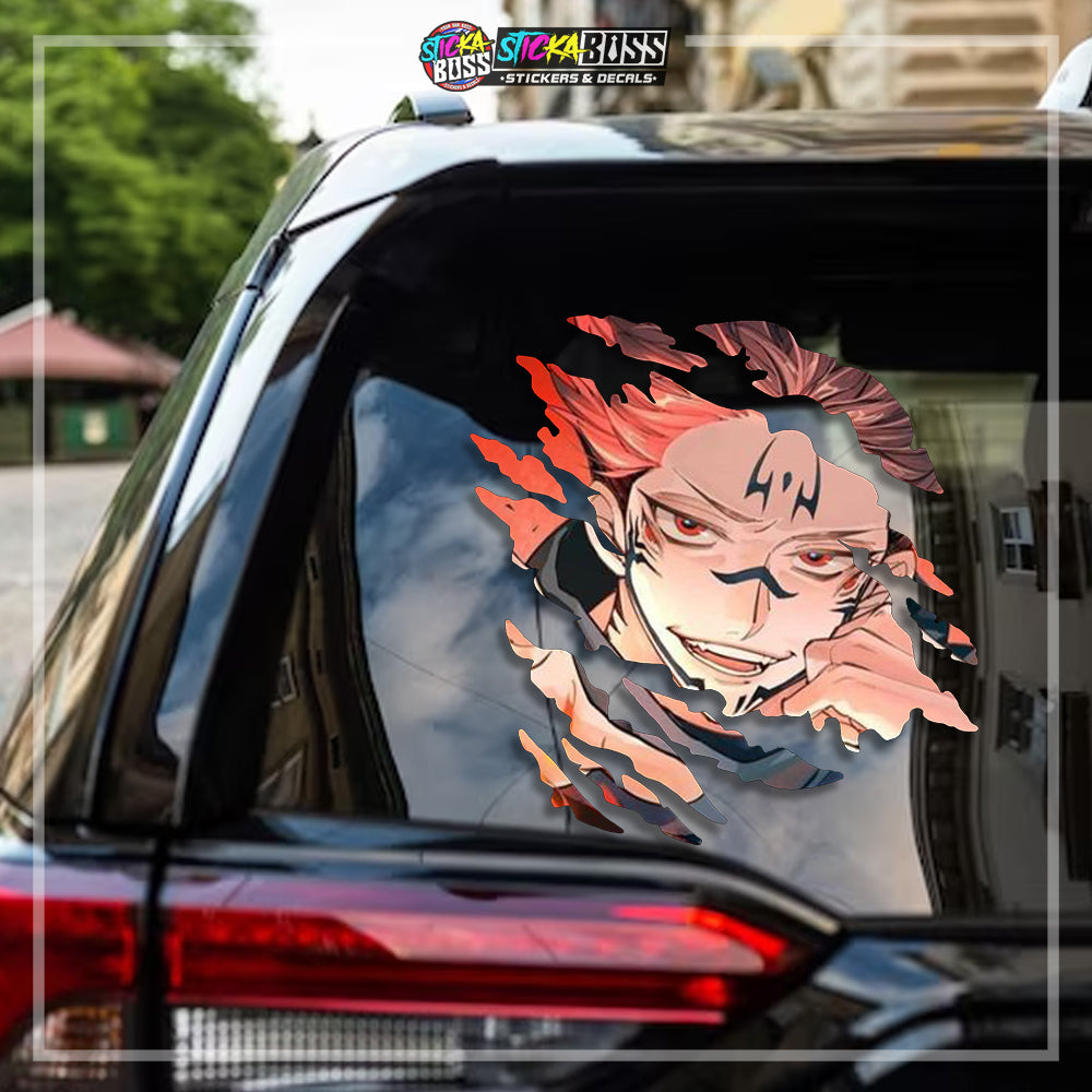 JUJUTSU KAISEN PART 1 | ANIME SCRATCH STICKER【VINYL PRINTED】( LAMINATED / WATERPROOF )【Stickaboss】