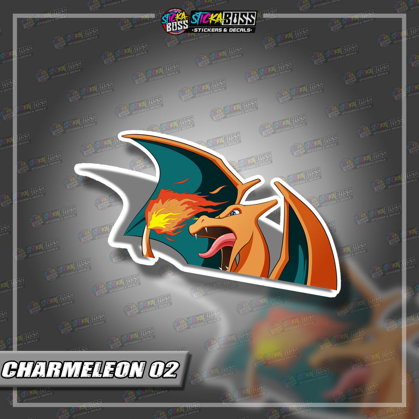 POKEMON | ANIME PEEKER STICKER【VINYL PRINTED】( LAMINATED / WATERPROOF )