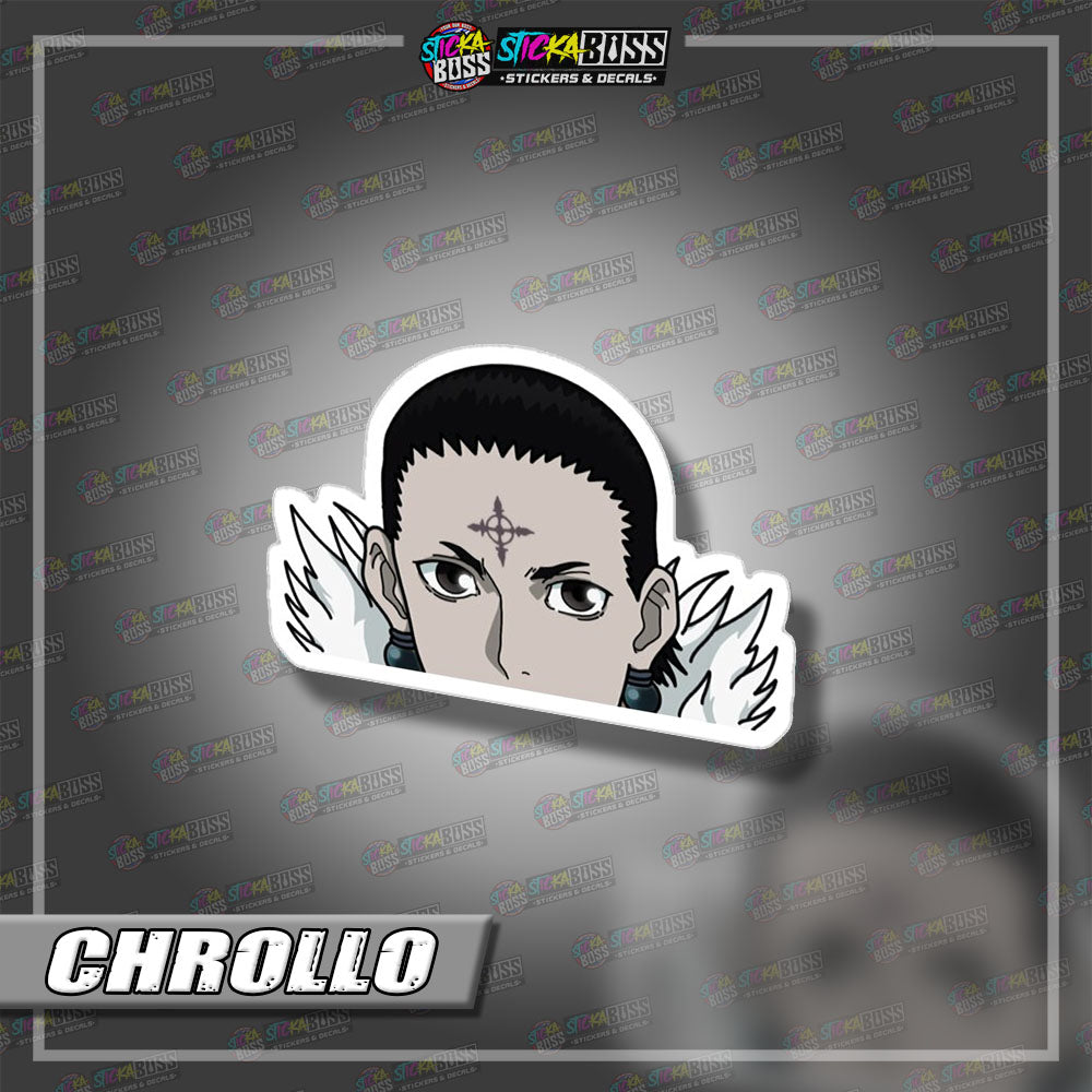 HUNTER X HUNTER | ANIME PEEKER STICKER【VINYL PRINTED】( LAMINATED / WATERPROOF )