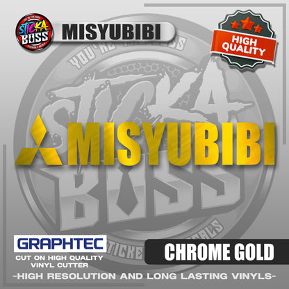 MISYUBIBI | VINYL WATERPROOF CUT-OUT STICKER DECALS【Stickaboss】