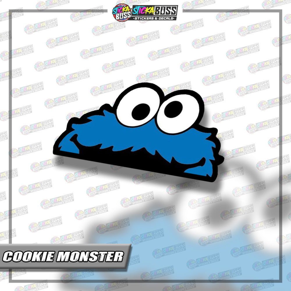 SESAME STREET |PEEKER STICKER【VINYL PRINTED】( LAMINATED / WATERPROOF )