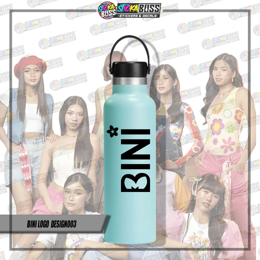 BINI LOGO DESIGN003 ( VINYL CUT-OUT STICKER DECALS )【Stickaboss】