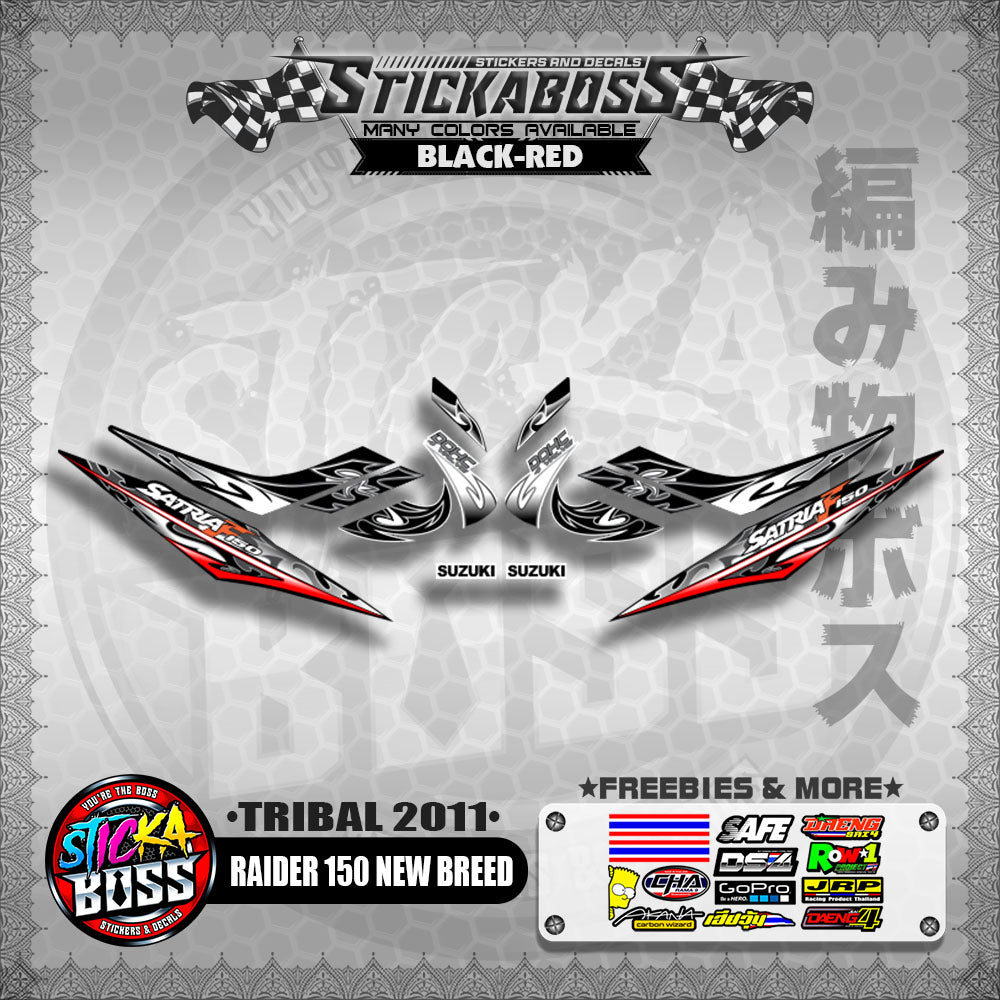 RAIDER 150 NEW BREED StickaBoss
