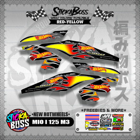 MIO I 125 M3 DECALS ( NEW HOTWHEELS )【WITH FREEBIES】