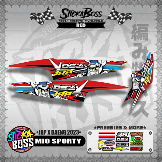 MIO SPORTY DECALS ( DAENG X JRP 2023 )【WITH FREEBIES】