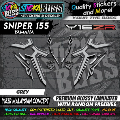 SNIPER 155 STOCK DECALS 【 Y16ZR MALAYSIAN CONCEPT 】