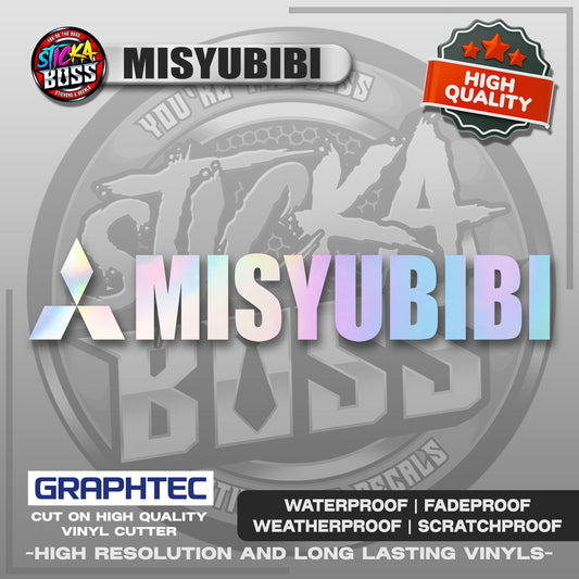 MISYUBIBI | VINYL WATERPROOF CUT-OUT STICKER DECALS【Stickaboss】