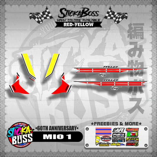 MIO 1 DECALS ( 60TH ANNIVERSARY )【WITH FREEBIES】