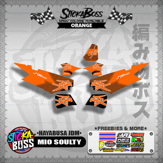 MIO SOULTY DECALS ( HAYABUSA JDM )【WITH FREEBIES】